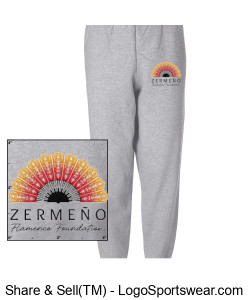 Hanes Adult EcoSmart Fleece Sweatpant Design Zoom